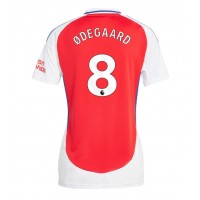 Arsenal Martin Odegaard #8 Domáci Ženy futbalový dres 2024-25 Krátky Rukáv